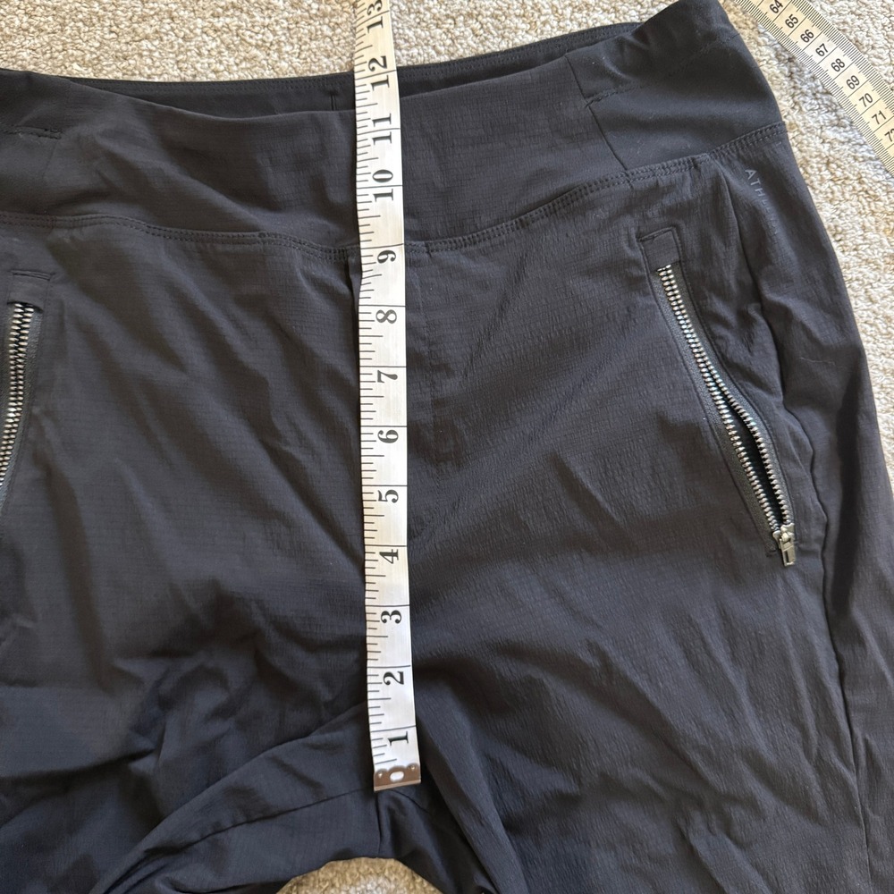 Athleta Trekkie North Joggers Black Hiking Pants Sz 6 Gorpcore Outdoor Trail - Picture 6 of 12